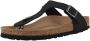 Birkenstock Gizeh BFBC Earthy Vegan Sandalen Narrow bruin zwart - Thumbnail 2