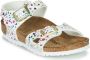 Birkenstock Meisjes Sandalen Rio Kids Confetti White (narrow) Wit - Thumbnail 3