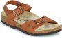 Birkenstock Rio Sandalen Bruin Dames - Thumbnail 2