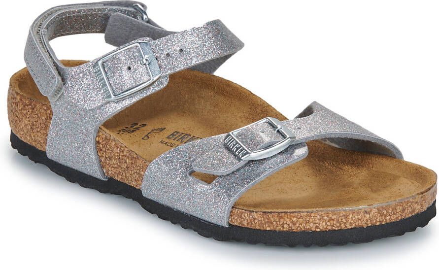 Birkenstock Sandalen Rio AS Kids BF Sparkling Silver