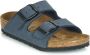 Birkenstock Arizona Kids Slippers Navy Narrow fit | Blauw | Imitatieleer - Thumbnail 4