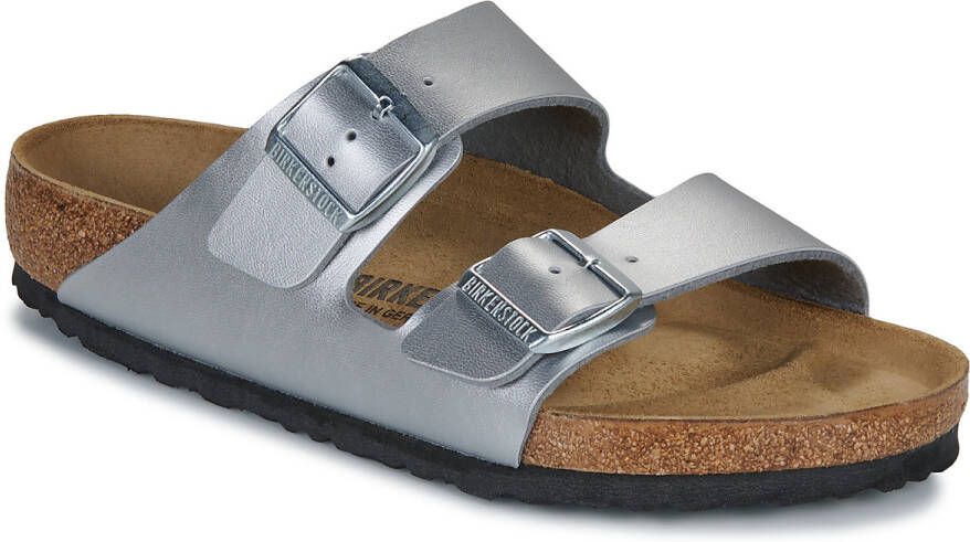 Birkenstock Slippers Arizona BF Silver