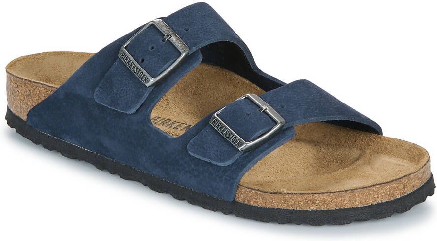 Birkenstock Slippers Arizona LENB Desert Buck Midnight