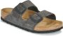 Birkenstock Slippers Arizona LEVE Velvet Grey - Thumbnail 2