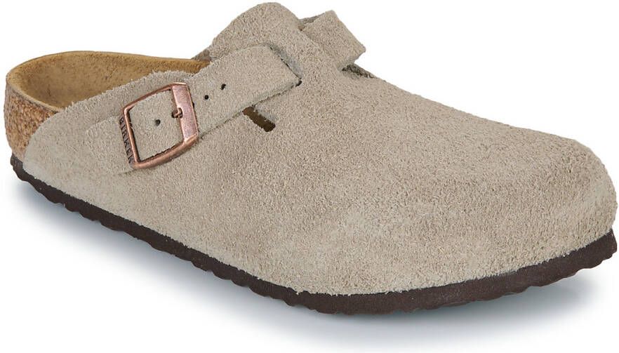 Birkenstock Slippers Boston Kids LEVE Taupe