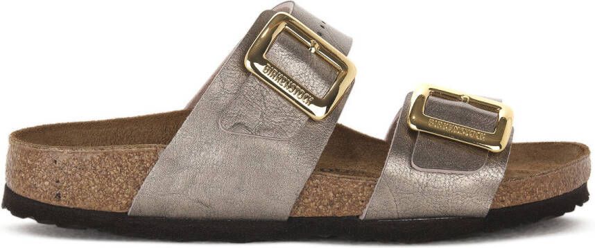 Birkenstock Slippers SYDNEY CB GRACEFUL TAUPE CALZ S