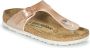 Birkenstock Gizeh Kids Slippers Electric Metallic Copper Regular fit | Goud | Imitatieleer - Thumbnail 10