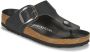 Birkenstock Gizeh BIG Buckle 1018753 Flip Flops Zwart Unisex - Thumbnail 3