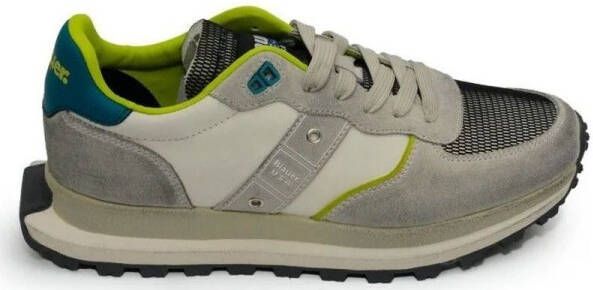 Blauer Lage Sneakers