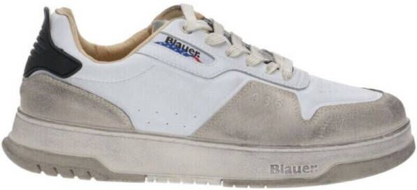 Blauer Lage Sneakers