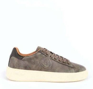 Blauer Lage Sneakers