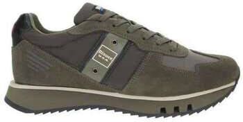 Blauer Lage Sneakers