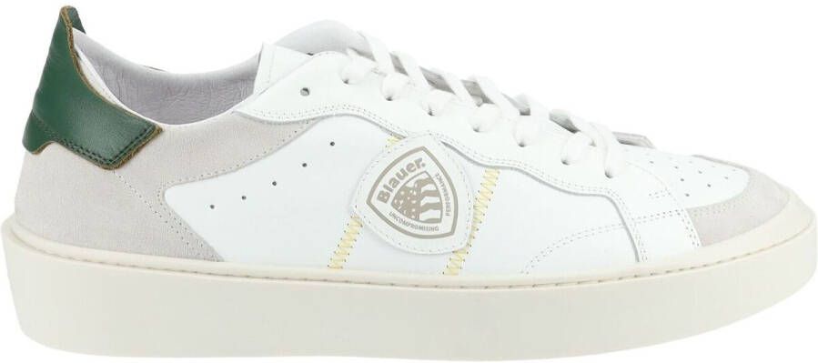 Blauer Lage Sneakers Sneaker