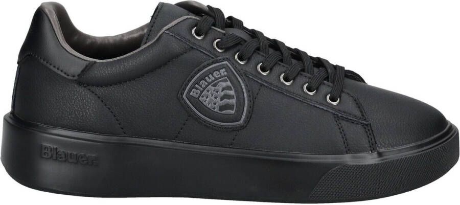 Blauer Lage Sneakers Sneaker