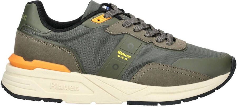 Blauer Lage Sneakers Sneaker