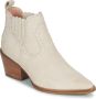 Bronx Jukeson 47409 Cowboylaarzen Western Laarzen Dames Beige - Thumbnail 4