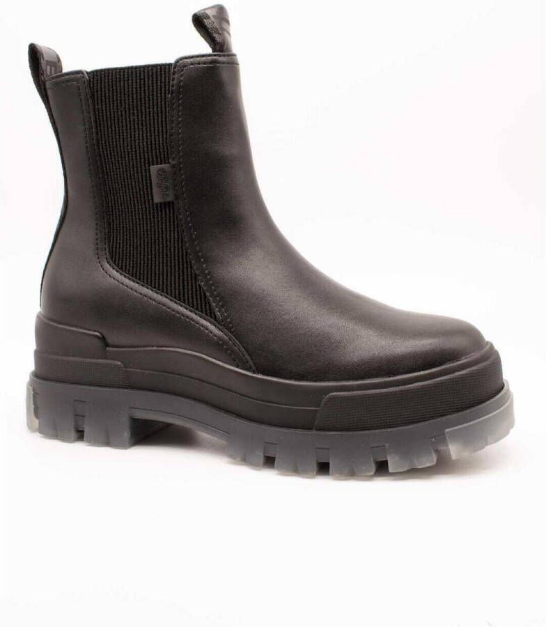 Buffalo Chelsea-boots ASPHA CHELSEA MID met transparante loopzool