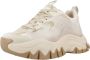 Buffalo Platform Sneakers Beige Dames - Thumbnail 3