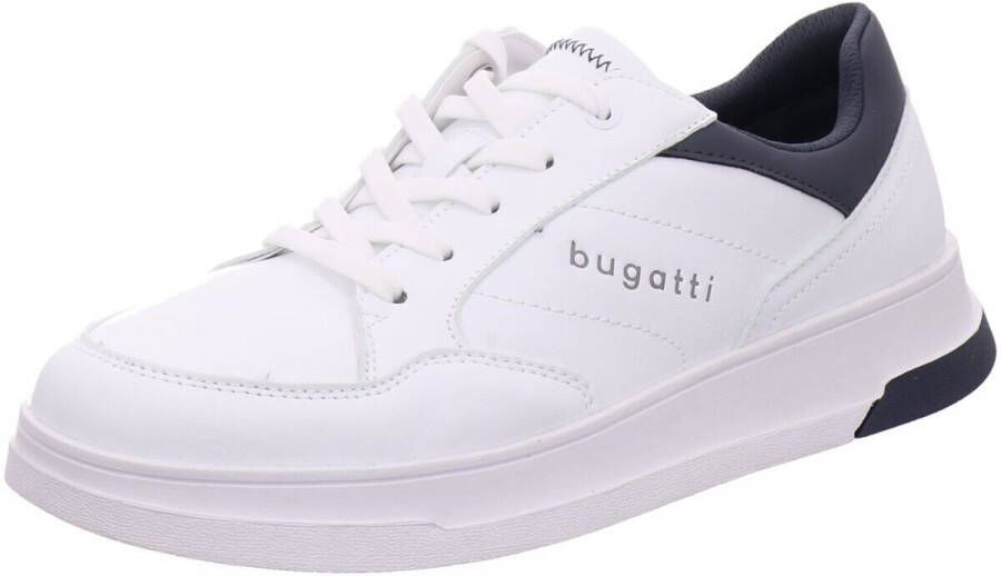 Bugatti Sneakers met modieuze siersteken vrijetijdsschoen lage schoen veterschoen