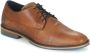 Bullboxer Lace-Up Men Tan Cognac 43 Veterschoenen - Thumbnail 2