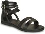 Bullboxer Alm012f1s Sandalen Meisjes Zwart - Thumbnail 3