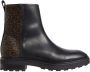 Calvin Klein Boots & laarzen Cleat Ankle Boot-Mono Mix in zwart - Thumbnail 2