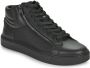 CK Calvin Klein High top leren sneakers met ritssluiting model 'LACE UP' - Thumbnail 1