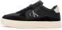 Calvin Klein Zwarte Polyester Sneaker met Gewatteerde Zool Black Heren - Thumbnail 2