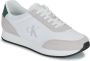 Calvin Klein Iconische Retro Runner Schoenen Collectie White Heren - Thumbnail 2