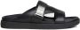 Calvin Klein Iconische Zwarte Plaque Pantoffels Black Heren - Thumbnail 2