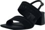 Calvin Klein Jeans Dames sandalen an zwart leer Black Dames - Thumbnail 2