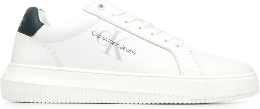 Calvin Klein Plateausneakers SEAMUS 20L vrijetijdsschoen lage schoen veterschoen met contrast bies