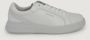 Calvin Klein Grijze leren sneaker herfst winter collectie Gray Heren - Thumbnail 2