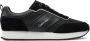 Calvin Klein Zwarte leren sneakers Black Heren - Thumbnail 2