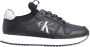 Calvin Klein Jeans Zwarte Casual Synthetische Damessneakers Black Dames - Thumbnail 2