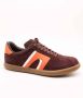 Camper Bordeaux Sneakers met Oranje en Witte Details Red Dames - Thumbnail 3