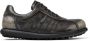 Camper Zwarte Leren Sneakers Anatomische Zool Portugal Black Heren - Thumbnail 2