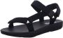 Camper Zwarte Casual Open Sandalen Dames Platte Sandalen Black Dames - Thumbnail 2