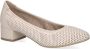 Caprice Elegante Beige Gesloten Formele Zakelijke Schoenen Beige Dames - Thumbnail 3