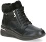 Caprice Zwarte Casual Gesloten Booties Dames Enkellaarzen Black Dames - Thumbnail 3