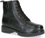 Caprice Zwarte Casual Gesloten Booties Vrouwen Black Dames - Thumbnail 3