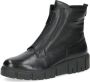 Caprice Zwarte Casual Gesloten Booties Vrouwen Black Dames - Thumbnail 3