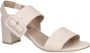 Caprice Beige Casual Open Platte Sandalen Beige Dames - Thumbnail 3