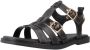 Carmela Stijlvolle Platte Sandalen voor Vrouwen Black Dames - Thumbnail 3