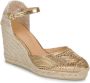 Castañer Espadrilles met 5 cm sleehak. Yellow Dames - Thumbnail 2