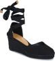 Castañer Espadrilles met 7 cm sleehak. Black Dames - Thumbnail 2