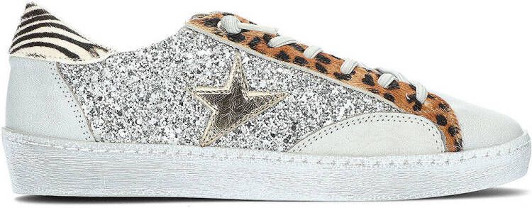 Cetti Lage Sneakers C-1342 Glitter damessneakers