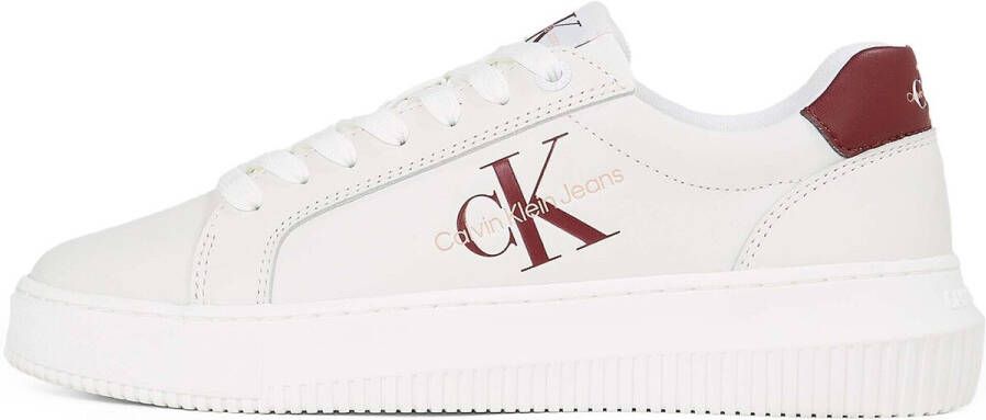 Calvin Klein Jeans Ck Jeans Dikke Cupsole Mono Sneakers Streetwear Vrouwen