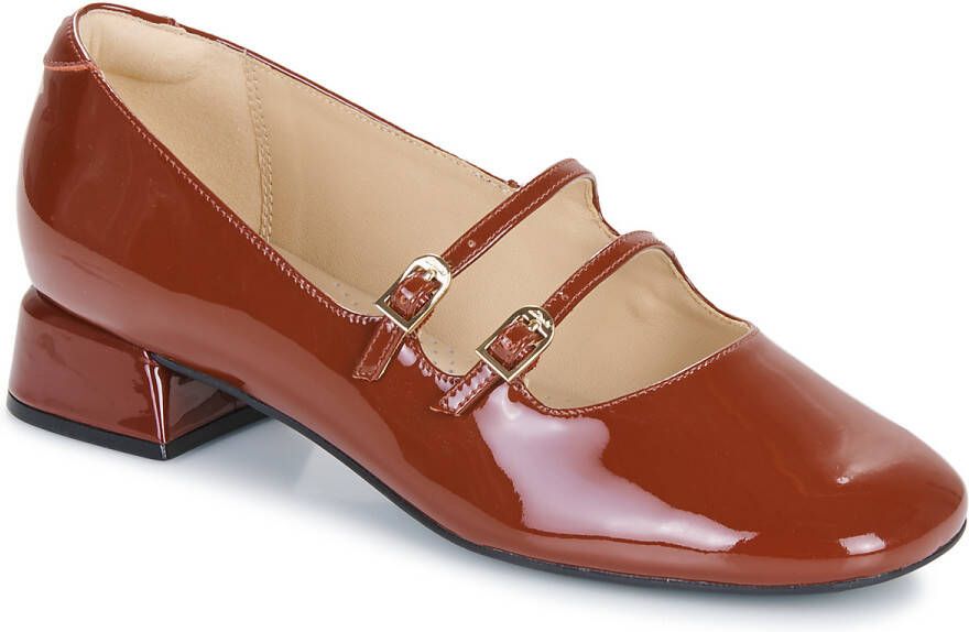 Clarks Dames Instappers Daiss30 Shine D 4 Chestnut