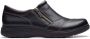 Clarks Comfortabele leren loafer in zwart Black Dames - Thumbnail 3